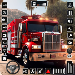 دانلود City Fire Truck: Firefighter