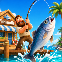 دانلود Idle Fishlandia - Tycoon Game