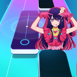 دانلود OSHI NO KO Tiles Piano My Star