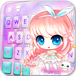 دانلود Anime Kawaii Girl Keyboard Theme