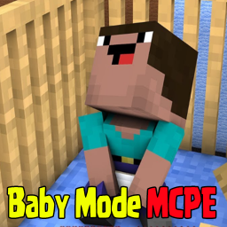 دانلود Baby Mode Mod for Minecraft PE