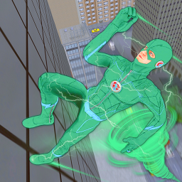 دانلود Tornado Bolt Light Speed Hero: Vegas Robot Crime