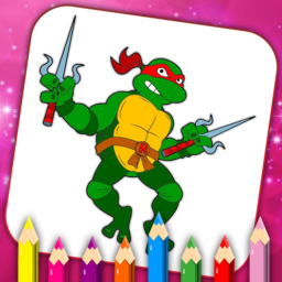 دانلود بازی رنگ امیزی لاک پشت های نینجا