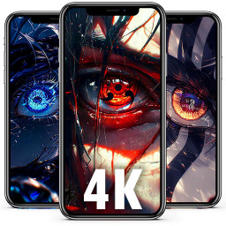 دانلود Anime Eyes Wallpaper 4K