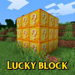 دانلود Lucky block for minecraft pe