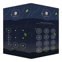 دانلود AppLock Theme RainDrop