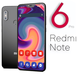 دانلود Theme for Redmi Note 6 pro/ Mi 8 pro