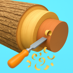 دانلود Wood Turning 3D - Carving Game