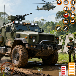 دانلود Army Cargo Truck Game 2026