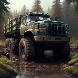 دانلود Mud Truck Offroad Runner Game