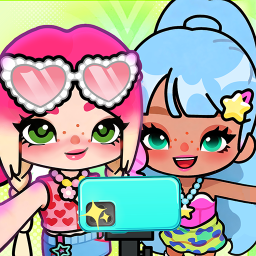 دانلود Aha World: Doll Dress-Up Game