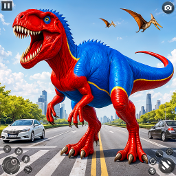 دانلود Angry Dinosaur City Attack