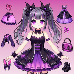 دانلود Chibi Dolls - Anime Dress Up