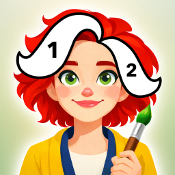 دانلود Gallery: Color by number game