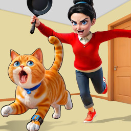 دانلود Cat Simulator: Scary Mom Games
