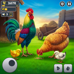 دانلود Hen Simulator Chicken Farming