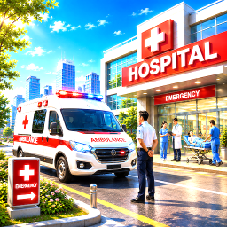 دانلود Ambulance Rescue:Hospital Game