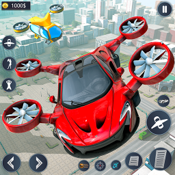دانلود Flying Car Robot Game Car Game