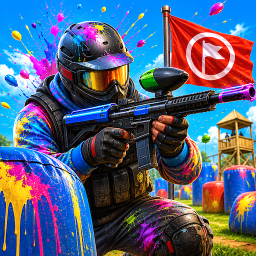 دانلود Paintball Shooting Battle Game