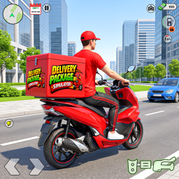 دانلود Delivery Boy:Bike Wheelie Game