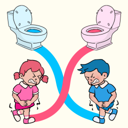 دانلود Toilet Rush Race: Pee Master