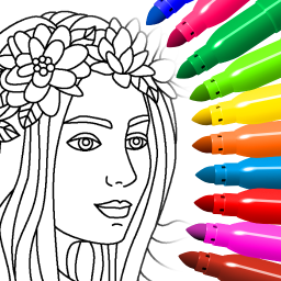 دانلود Coloring for girls and women