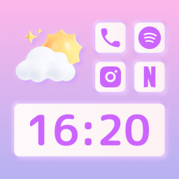 دانلود Color Widget - Theme Pack