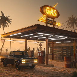 دانلود Gas Station Junkyard Sim 3D