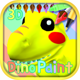 دانلود Dinosaur Coloring 3D - AR Cam