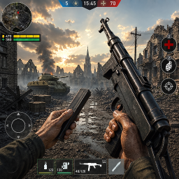 دانلود World War 2－FPS Shooting Games