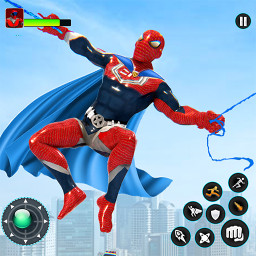 دانلود Flying Hero - Superhero Games