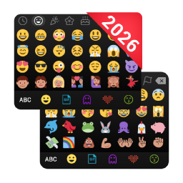 دانلود Emoji keyboard - Themes, Fonts