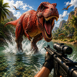 دانلود Jurassic Dino: Wild Hunting 3D