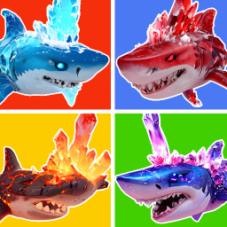 دانلود Crystal Shark Element Battle