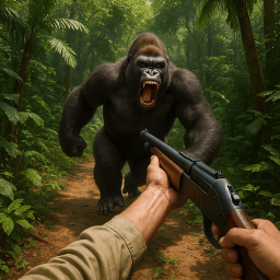 دانلود Gorilla Hunter: Hunting games