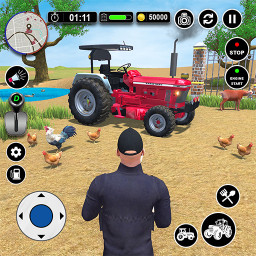 دانلود Farming Games: Tractor Game 3D