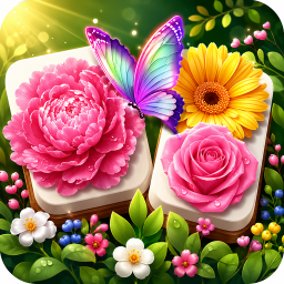 دانلود Mystical Flower - Match Tiles