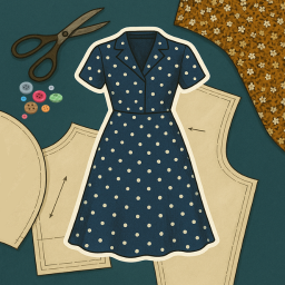 دانلود Complete Dress Pattern ideas