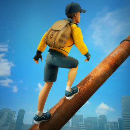 دانلود Going Up Rooftop - Parkour 3D