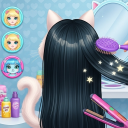 دانلود Chic Baby kitty Cat Hair Salon