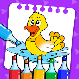 دانلود Toddler Coloring Book for Kids