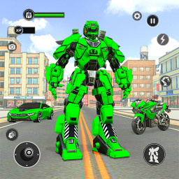 دانلود Monster Hero Robot Car Game