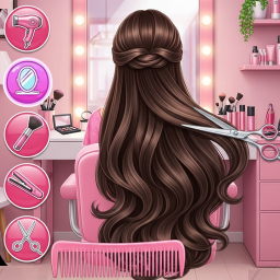 دانلود Bella Doll Braided Hair Salon