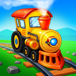 دانلود Train Games for Kids: station
