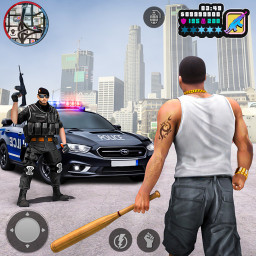دانلود Police Thief Games: Cop Sim