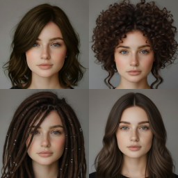 دانلود Hairstyle Try On – Hair Color