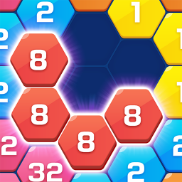 دانلود Merge Block Puzzle - 2048 Hexa