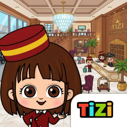دانلود Tizi Town - My Hotel Games