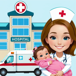 دانلود My Hospital Town Doctor Games