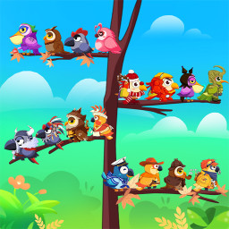 دانلود Cute Bird Game:Sorting Puzzle